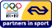 NOC*NSF - Partners in sport. NS is officieel sponsor.